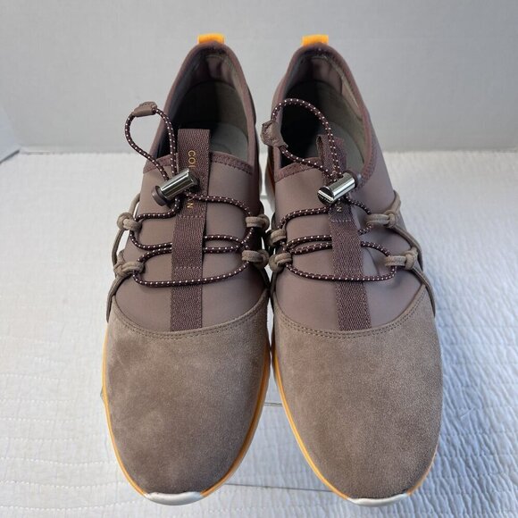 Cole Haan StudioGrand Womens Freedom Slip-On Suede Leather Sneaker SZ 9.5 - Picture 1 of 12